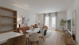 Contemporary, Contemporary Luxe Living Room by Havenly Interior Designer Jean