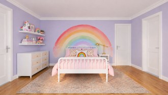 Bohemian, Transitional, Modern Cottage Bedroom by Havenly Interior Designer Paula