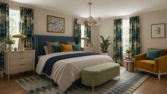 Eclectic, Classic Contemporary Bedroom by Havenly Interior Designer Mariana