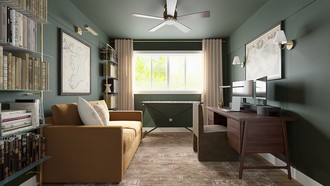 Classic, Library, Classic Contemporary Office by Havenly Interior Designer Andrea