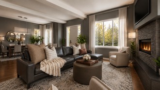  Living Room by Havenly Interior Designer Amber