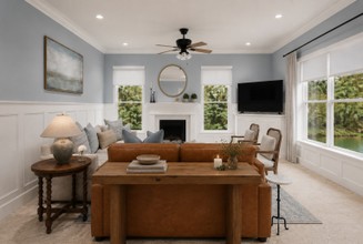 Classic, Coastal, Traditional Living Room by Havenly Interior Designer Cami