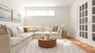 Contemporary, Organic Modern Living Room by Havenly Interior Designer Lilia