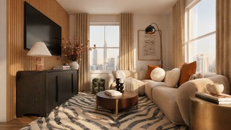 Contemporary, Eclectic Living Room by Havenly Interior Designer Camila