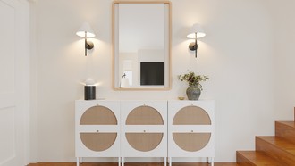 Bohemian Entryway by Havenly Interior Designer Diogo