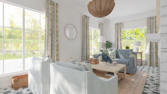 Coastal, Classic Coastal Reading Room by Havenly Interior Designer Emilee