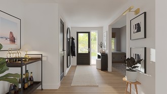 Contemporary, Organic Modern Entryway by Havenly Interior Designer Andrea
