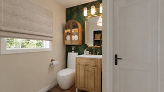 Eclectic, Organic Modern Bathroom by Havenly Interior Designer Katherin