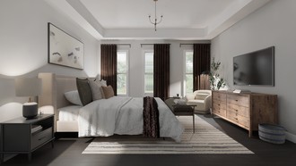 Contemporary, Classic Contemporary, Inspired Modern, Organic Modern, Warm Transitional Bedroom by Havenly Interior Designer Angelica