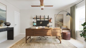Industrial Office by Havenly Interior Designer Diogo