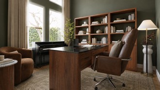Classic, Transitional, Classic Contemporary, Inspired Modern, Parisian Modern, Warm Transitional, New Classic, Traditional Charm Office by Havenly Interior Designer Anny