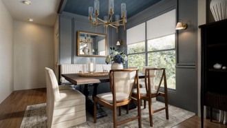 Traditional Charm Dining Room by Havenly Interior Designer Malena
