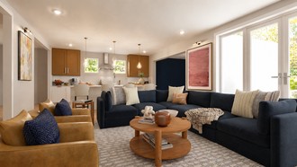 Midcentury Modern Living Room by Havenly Interior Designer Katherin