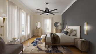 Contemporary Luxe Bedroom by Havenly Interior Designer Maria