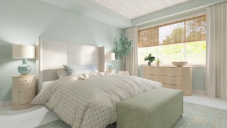Contemporary, Coastal, Organic Modern, Classic Coastal Bedroom by Havenly Interior Designer Kristen
