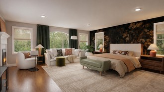 Transitional, Library Bedroom by Havenly Interior Designer Diogo