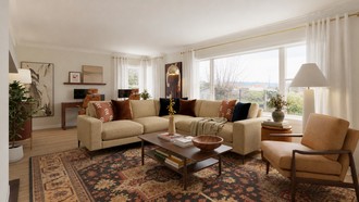 Midcentury Modern, Warm Transitional Other by Havenly Interior Designer Diogo