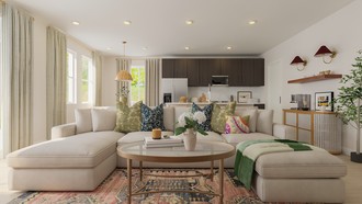 Eclectic, Bohemian, Parisian Modern, Modern Cottage Living Room by Havenly Interior Designer Jess