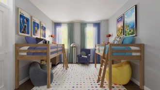 Eclectic Bedroom by Havenly Interior Designer Maria