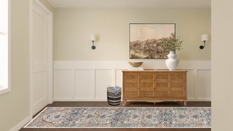 Traditional, Transitional, Vintage Entryway by Havenly Interior Designer Elisa