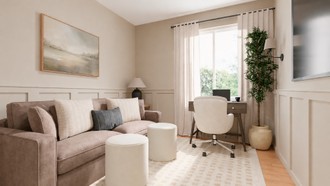 Transitional, Organic Modern Bedroom by Havenly Interior Designer Ceci
