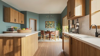 Warm Transitional, Modern Cottage, Traditional Charm Kitchen by Havenly Interior Designer Jess