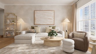 Modern, Glam, Parisian Modern Living Room by Havenly Interior Designer Gabriela