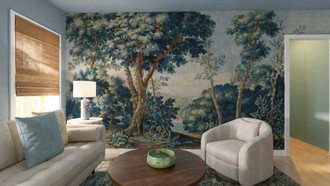 Contemporary, Modern, Eclectic, Bohemian, Vintage, Classic Contemporary, Inspired Modern, Organic Modern, Artful Eclectic Living Room by Havenly Interior Designer Kristen