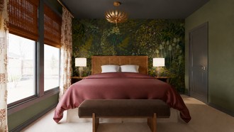 Contemporary, Modern, Eclectic, Bohemian, Global, Organic Modern, Artful Eclectic Bedroom by Havenly Interior Designer Kristen