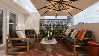 Modern Outdoor Space by Havenly Interior Designer Katherin