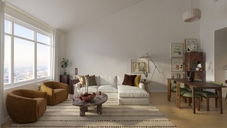 Inspired Modern Living Room by Havenly Interior Designer Maria