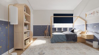 Modern, Global, Preppy, New Classic Bedroom by Havenly Interior Designer Rachel