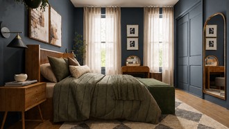 Contemporary, Modern, Midcentury Modern, Midcentury Scandi Bedroom by Havenly Interior Designer Anny
