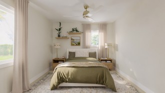 Organic Modern Bedroom by Havenly Interior Designer Maria