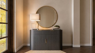 Contemporary Luxe Entryway by Havenly Interior Designer Jaime