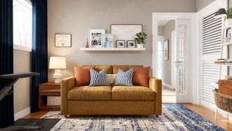 Midcentury Modern Office by Havenly Interior Designer Erin