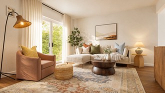 Organic Modern Living Room by Havenly Interior Designer Erin