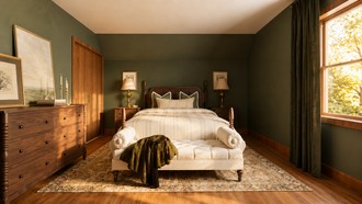Traditional, Rustic, Transitional, Vintage, Warm Transitional, Modern Cottage, Traditional Charm Bedroom by Havenly Interior Designer Sofia