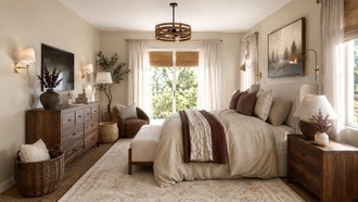 Modern Cottage Bedroom by Havenly Interior Designer Malena