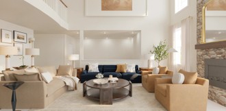New Classic, Traditional Charm Living Room by Havenly Interior Designer Candice