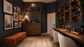 Modern Reading Room by Havenly Interior Designer Christopher