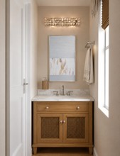 Coastal Bathroom by Havenly Interior Designer Abigail