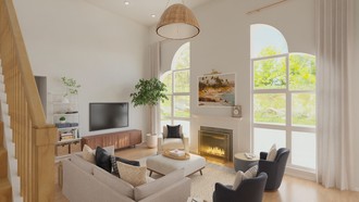  Living Room by Havenly Interior Designer Marcella