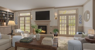  Living Room by Havenly Interior Designer Angie