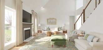 New Classic, Modern Cottage Living Room by Havenly Interior Designer Candice