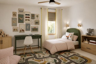 Preppy Bedroom by Havenly Interior Designer Jacqueline
