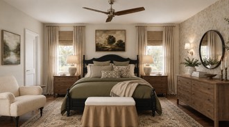 Traditional Charm Bedroom by Havenly Interior Designer Megan