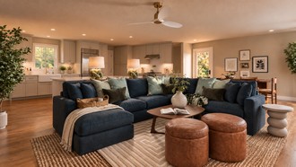  Living Room by Havenly Interior Designer Amber
