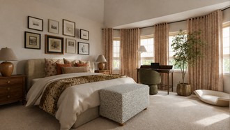 Traditional, Transitional, Warm Transitional, Modern Cottage, Traditional Charm Bedroom by Havenly Interior Designer Sofia