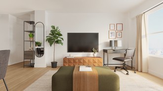 Industrial, Midcentury Modern Not Sure Yet by Havenly Interior Designer Suze